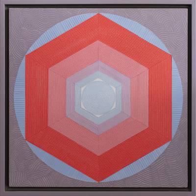 Olieverf op doek|Privécollectie|40 x 40 cm