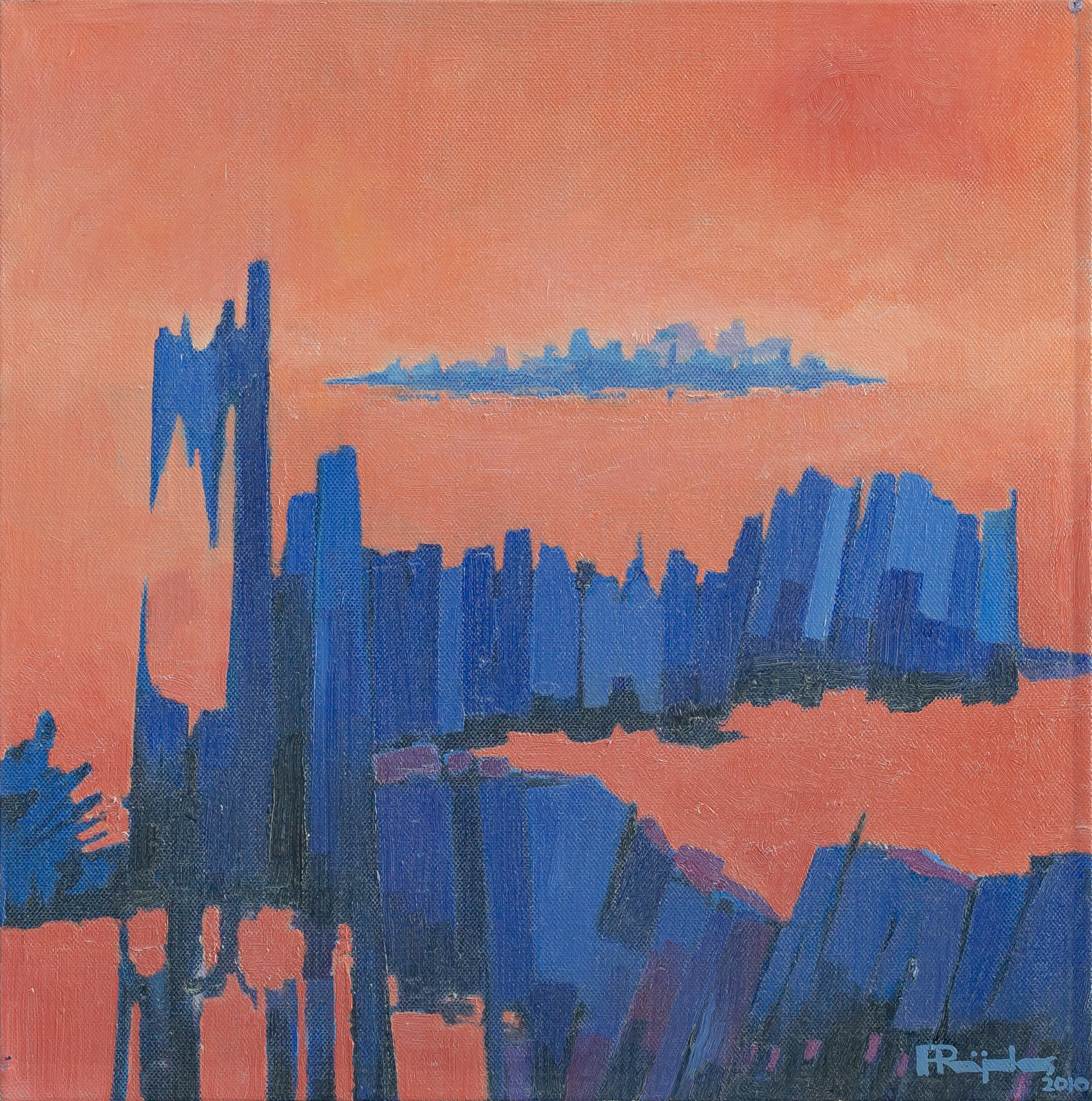 Olieverf op doek|Privécollectie|40 x 40 cm